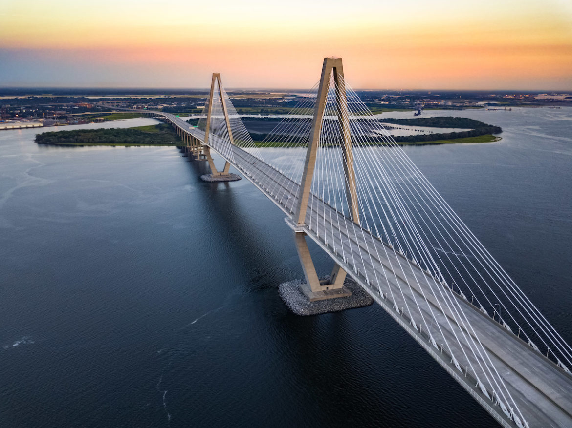 suspicious package on ravenel bridge suspicious package on ravenel bridge