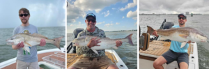 Bull Reddrum fishing on our Charleston Fishing Charter