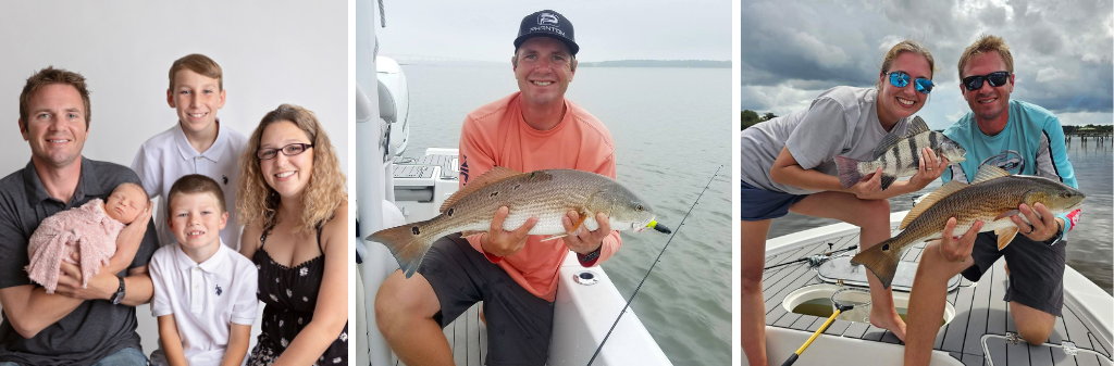 Captain Ronnie with All In One Charters - Inshore Fishing Charters Charleston, SC