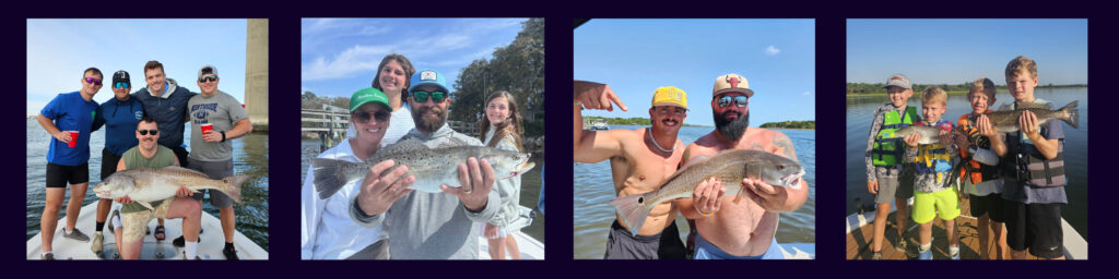 Collage of Inshore Charters with All In One Charters